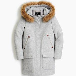 J. Crew Chateau Parka - size 10